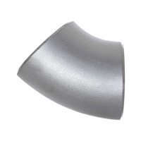 زانو 45 درجه استنلس استیل جوشی بدون درز Elbow 45 BW A403 WP Seamless SCH30 304&316  