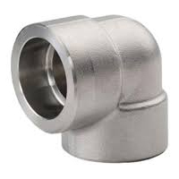 زانو 90 درجه ساکتی کربن استیل فشار قوی Elbow 90 A105 SW 3000
